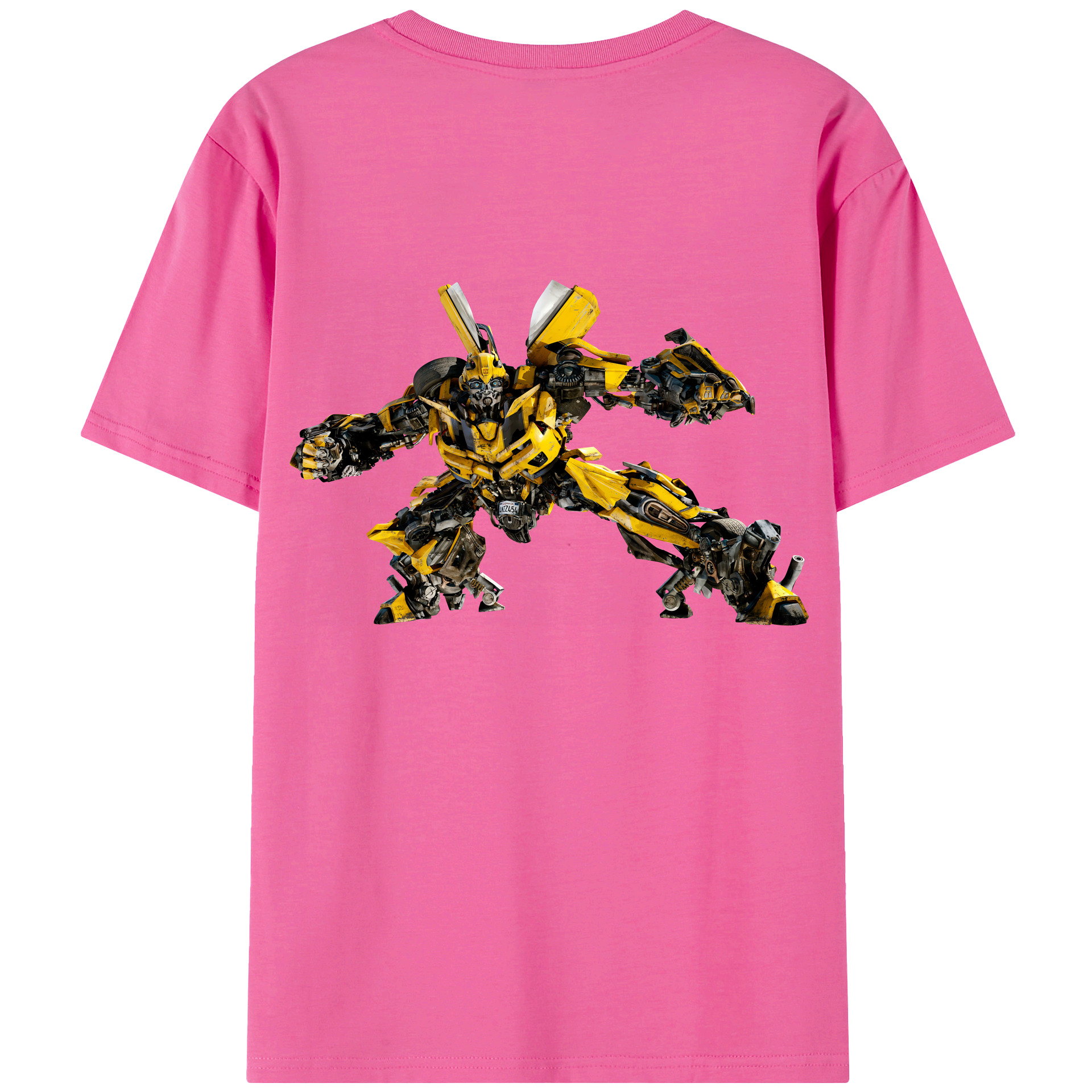 （画像用） Transformers トランスフォーマー レディース半袖Tシャツ(バックプリント)